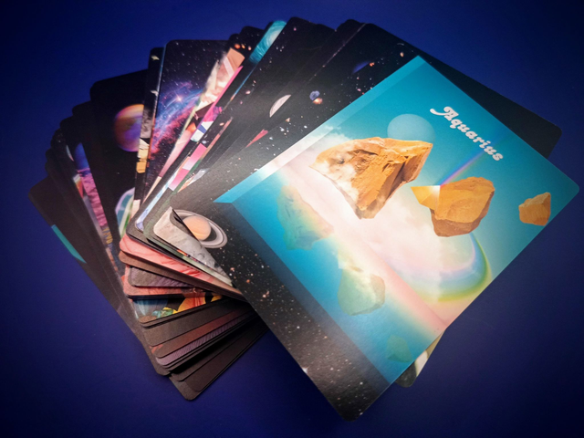 Celestial Bodies Astrology and Numerology Deck: for learners and practitioners * by Devany Amber Wolfe