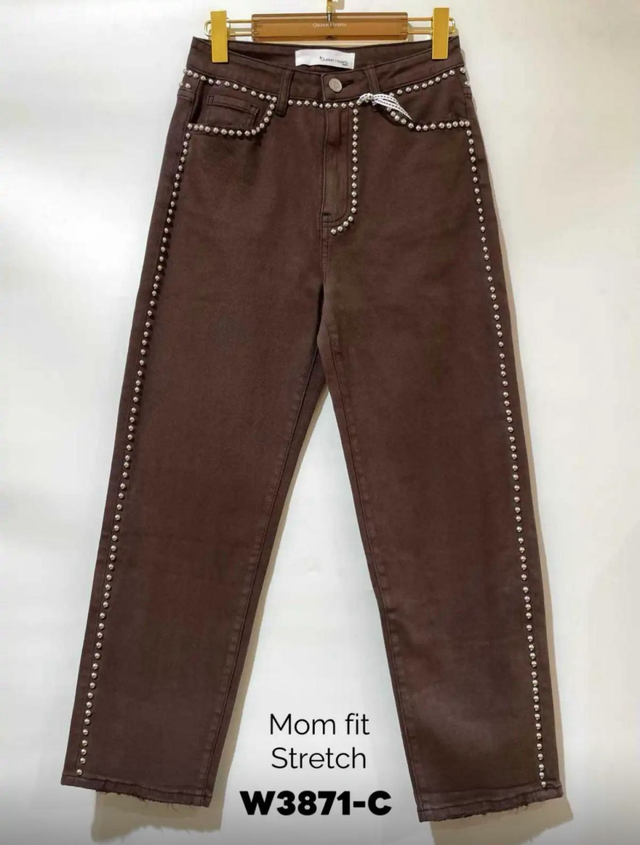 QH mom fit choco
