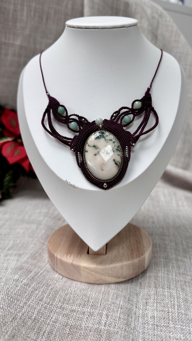 Collier Branche d’Hiver