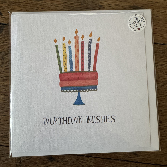 WP12 Watercolour Birthday Cake