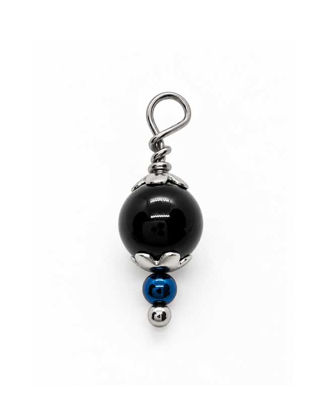 Su Coccu Acquario «Visione» – Onice e Ematite Blu – Acciaio