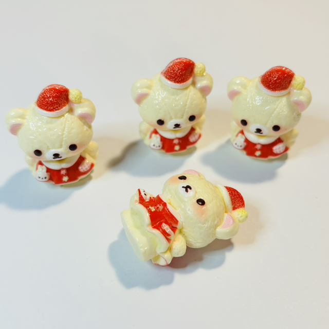 Cute bear figure for crafting 3.5cm tall