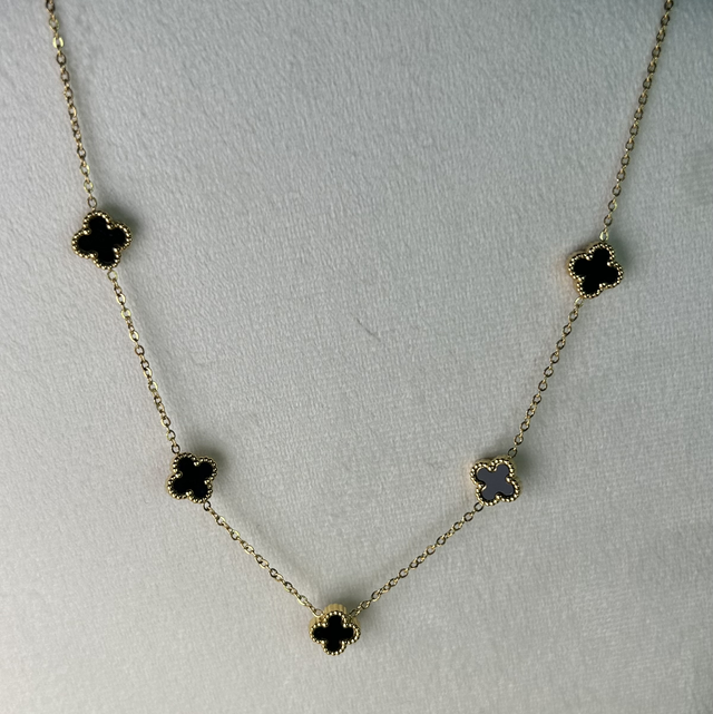 Collier trèfle 