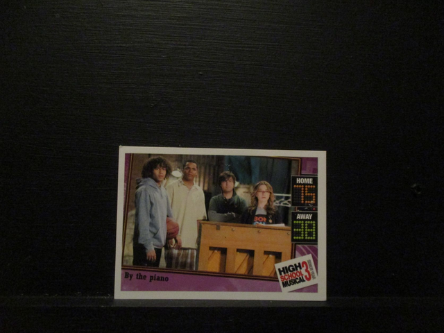 By The Piano - Location Card High School Musical 3 Senior Year Original Trading Card