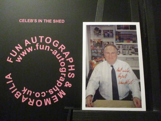 Rupert Vansittart Authentic Autographed 6x4 Our Facing White Border Photograph