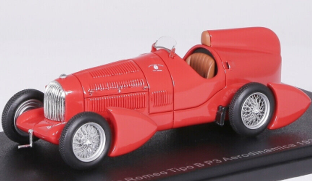 Alfa Romeo Tipo B P3 Aerodinamica 1934 NEO Scale 1:43