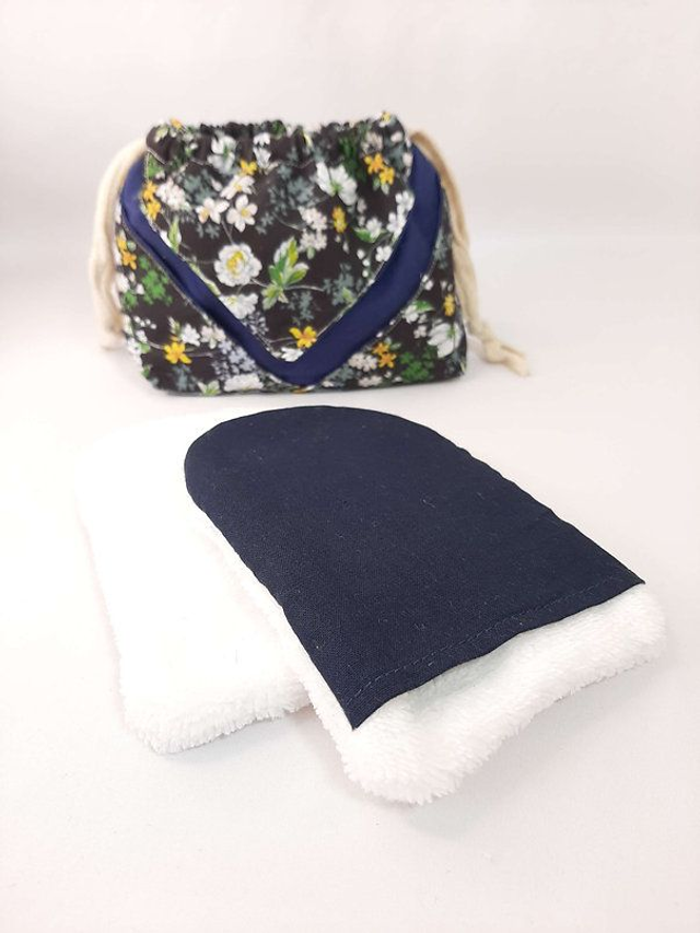 Panier de lingettes - Winter Flowers