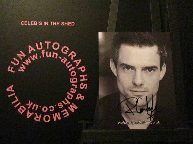 Richard Cambridge Authentic Autographed 6x4 Photograph Card