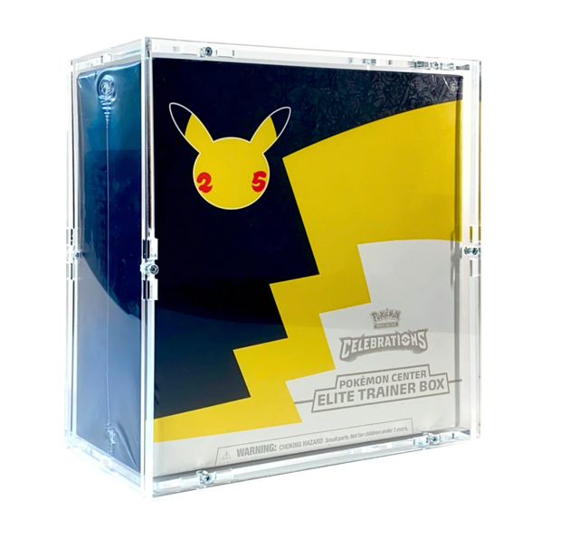  Acrílico para Pokemon Center Celebrations Elite Trainer Box ETB