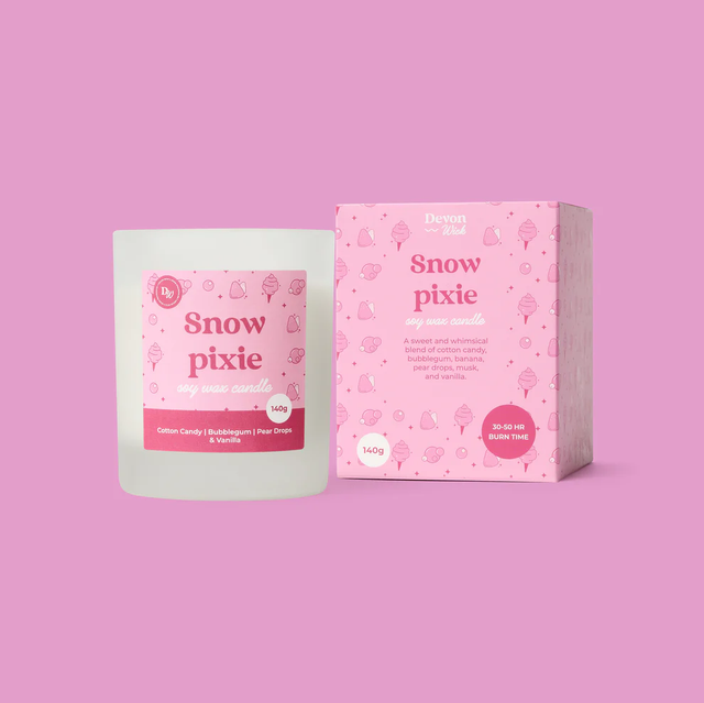 Devon wick Snow Pixie Soy Wax Candle