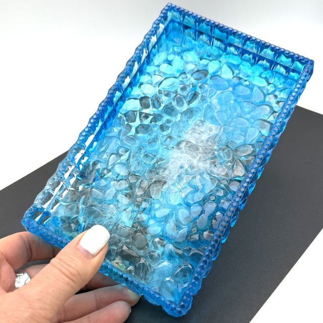 Plateau Diamant rectangulaire Océan 