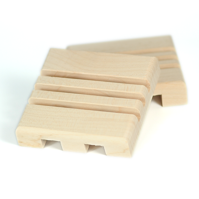 Porte-savon en érable des Vosges