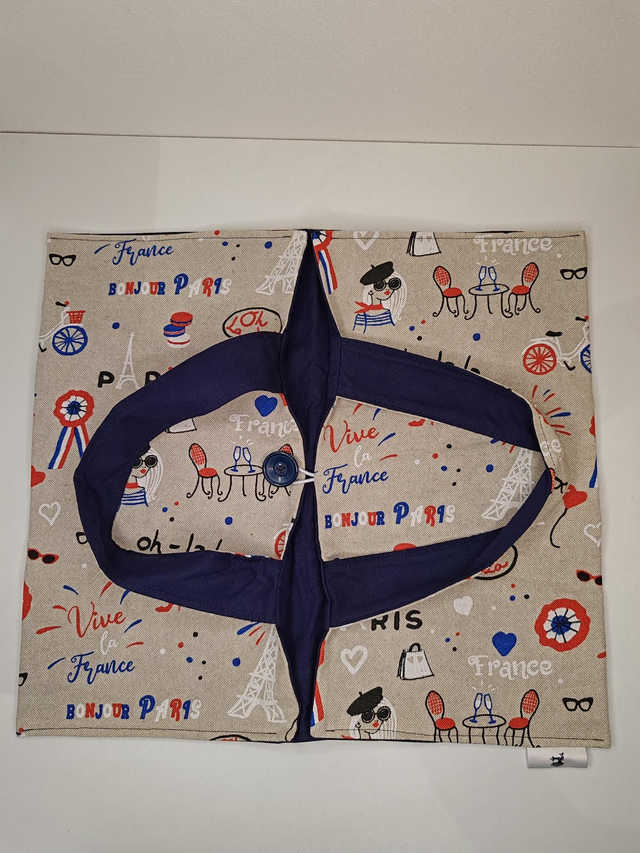 Sac à tarte &quot;BONJOUR PARIS&quot;