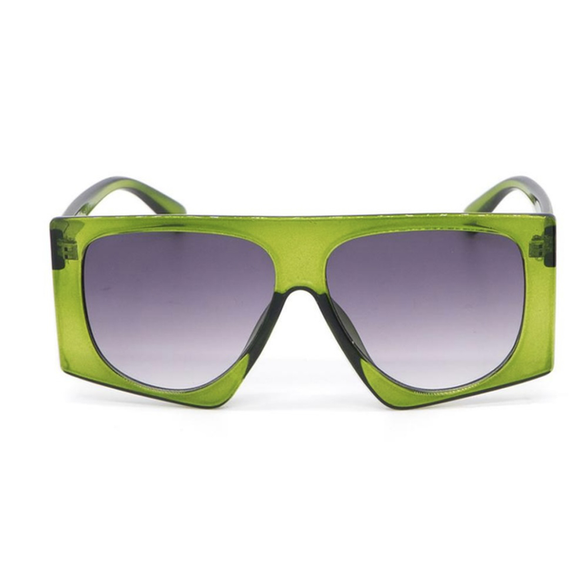 Kleyes Sonnenbrille Square Green