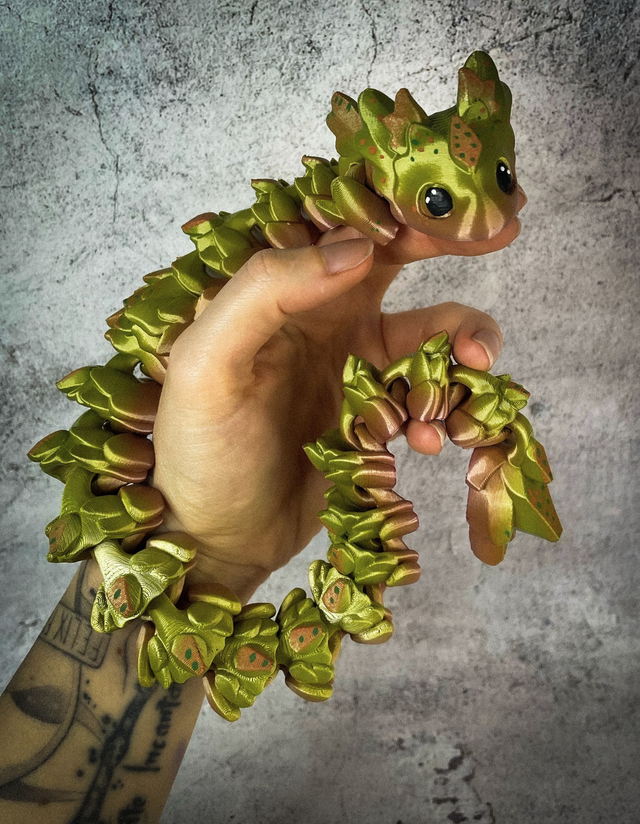 Drak Rubikoro Zlatý