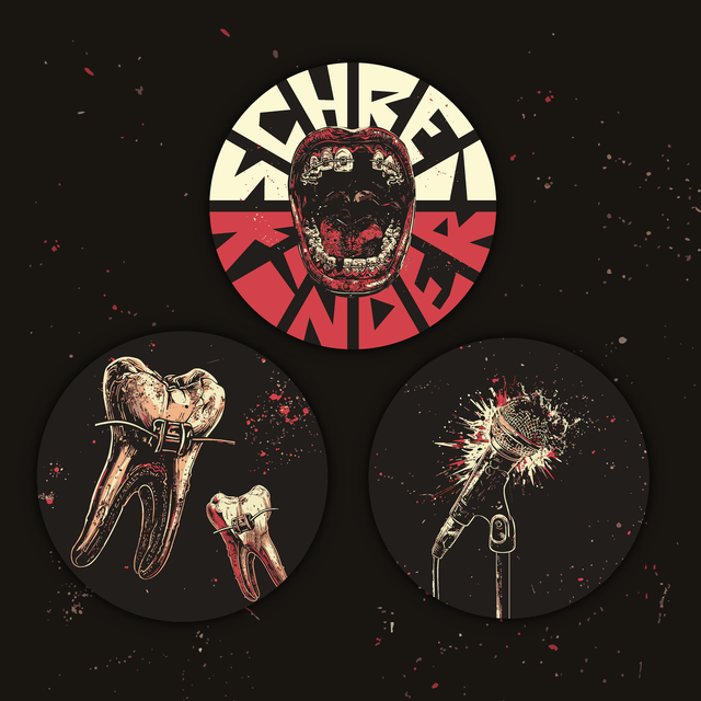 VVK - Schreikinder Buttons