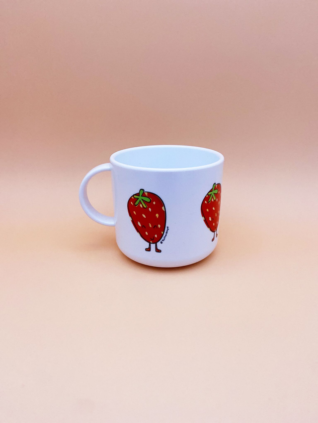 Strawberry mini mug