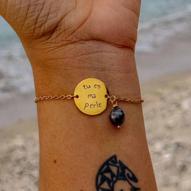 Bracelet « Tu es ma perle » 
