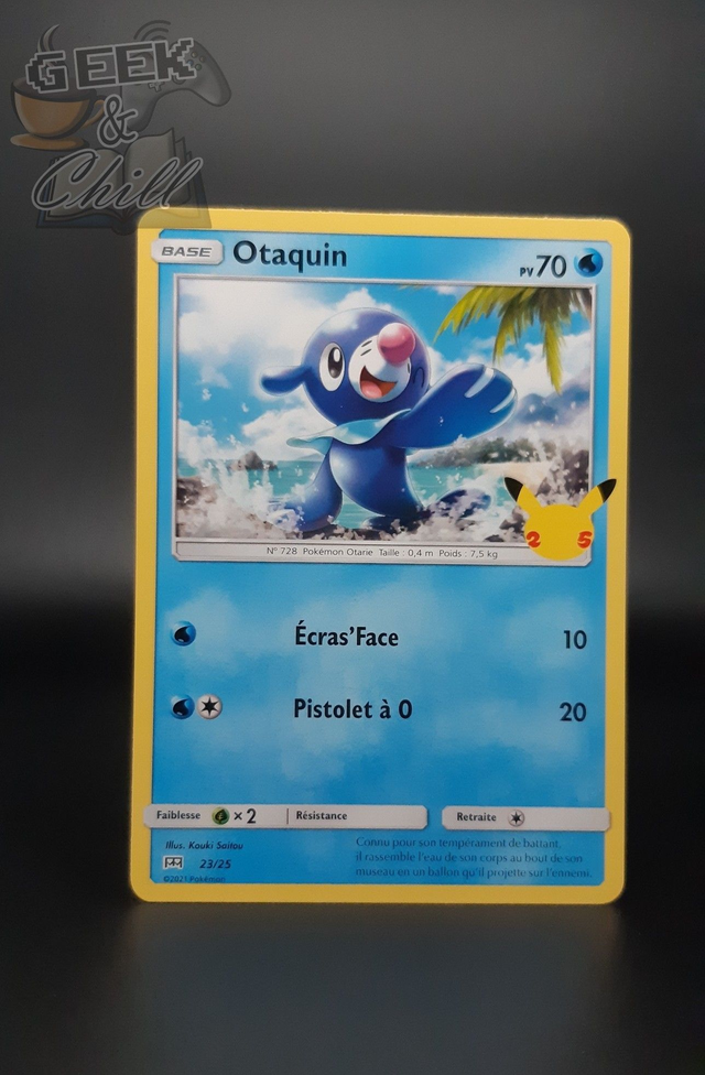 Carte Pokémon - 25th Anniversaire - Promo McDo 2021 - Otaquin