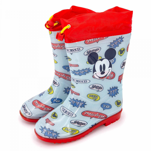 Bottes Mickey bleu claire 