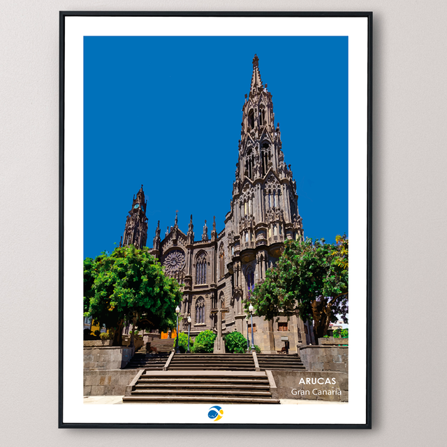 Lámina Iglesia de San Juan Bautista de Arucas