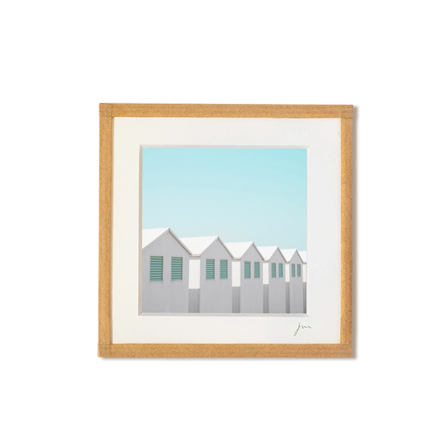 Cabines #2 tirage photo encadré