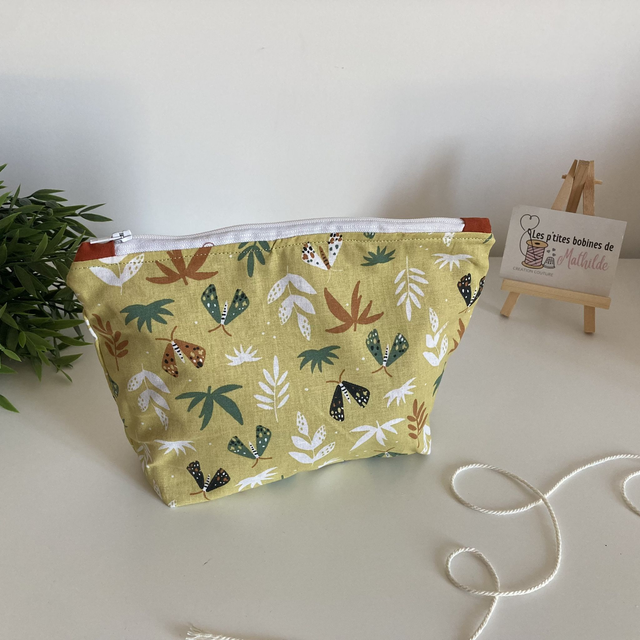 Trousse | Papillons verts