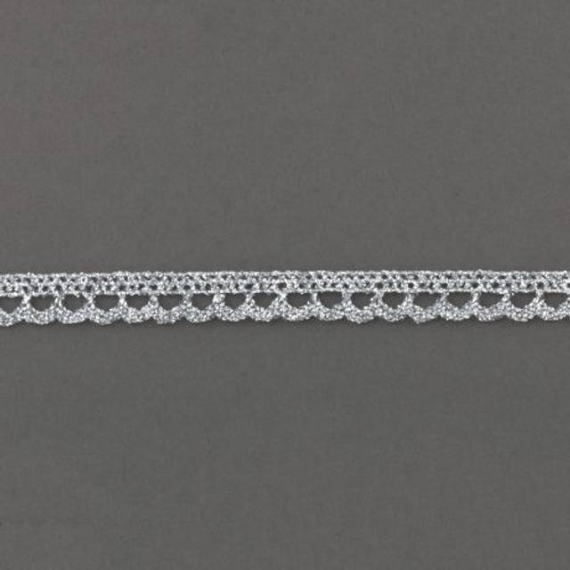 Dentelle Merletto Argentée 9mm 
