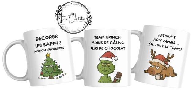 Collection Noël 2025 &quot;LE GRINCH&quot;