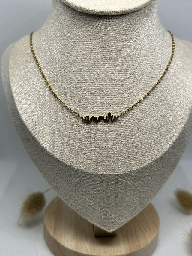 Collier "amour" 