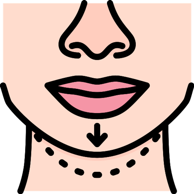 Barbilla con hilo (depilación)