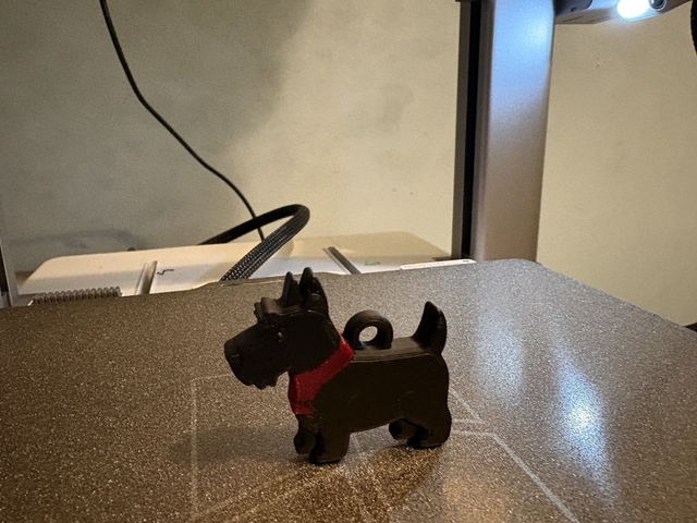 Scottie Dog Keyring