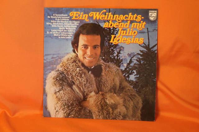 Vinyl LP Julio Iglesias "Ein Weihnachtsabend mit Julio Iglesias"