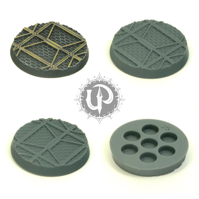 25mm Factory themed base