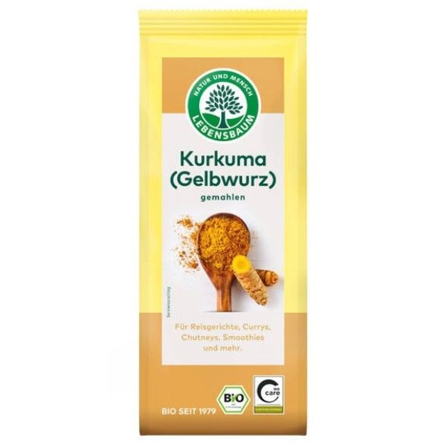 Lebensbaum Kurkuma gemahlen, 50g Packung