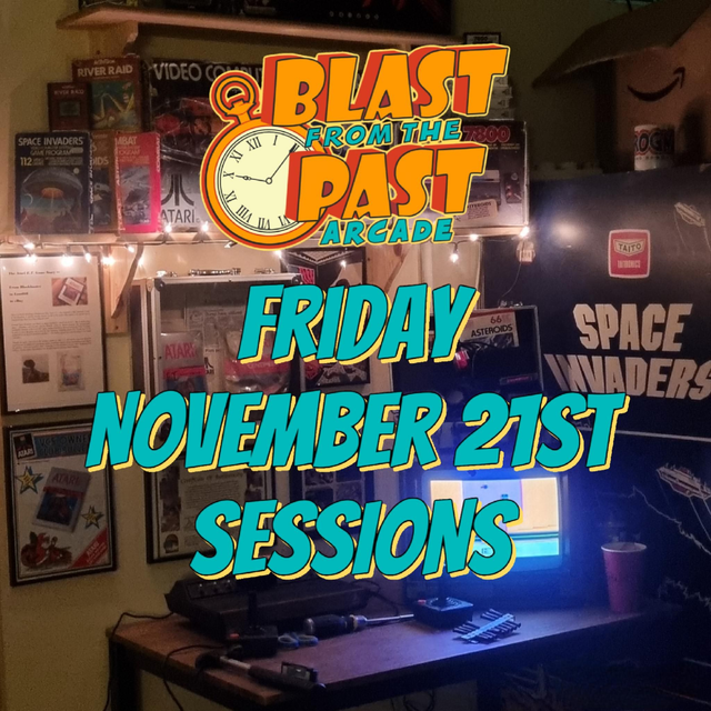 FRI- NOV 21st SESSIONS