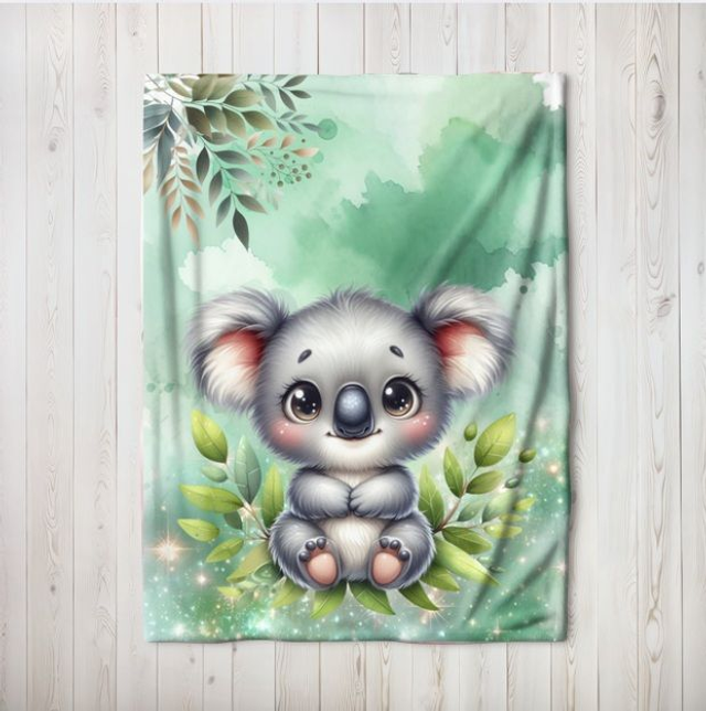 Couverture personnalisé koala