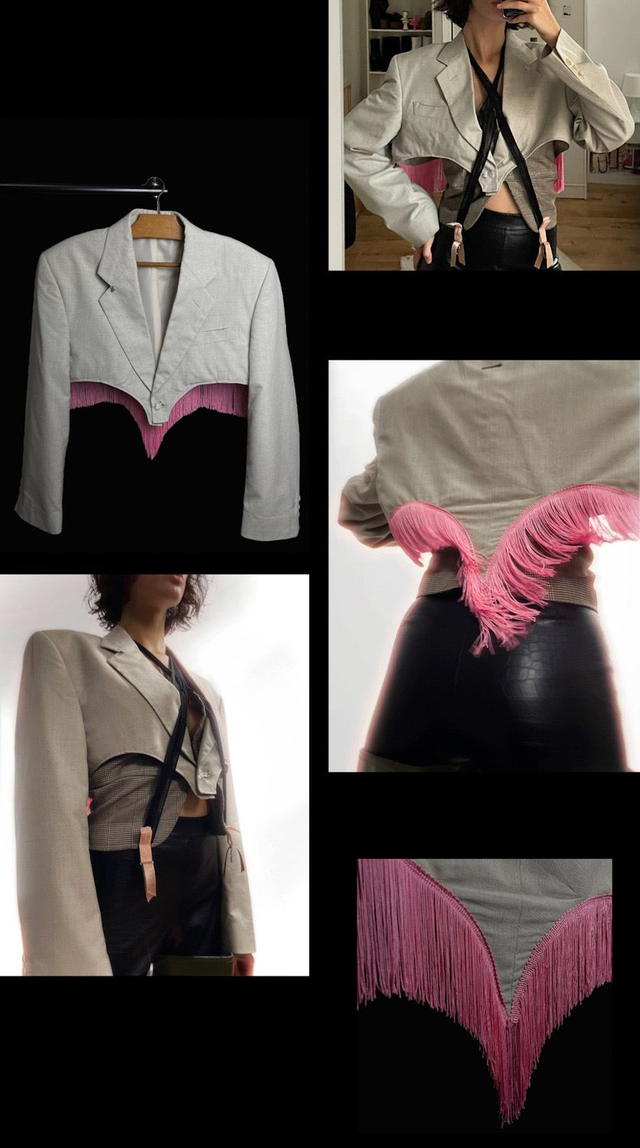 Blazer Upcycled - Antoine(tte) - M