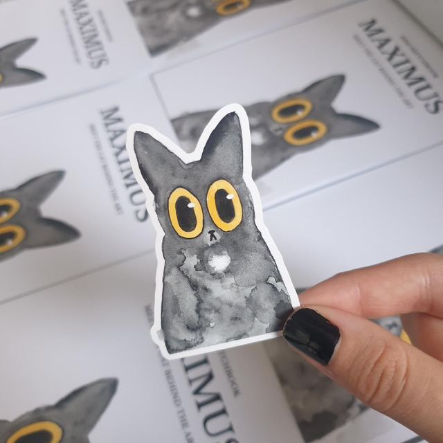 Maximus "Max's Portrait" Sticker