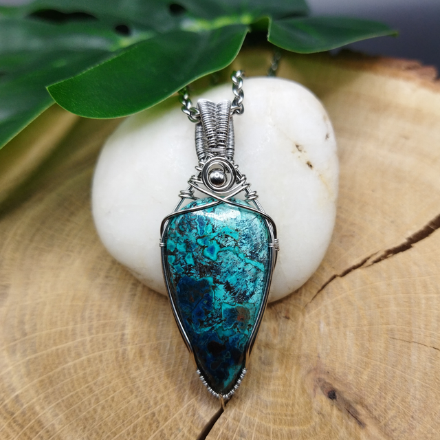Pendentif Shattuckite