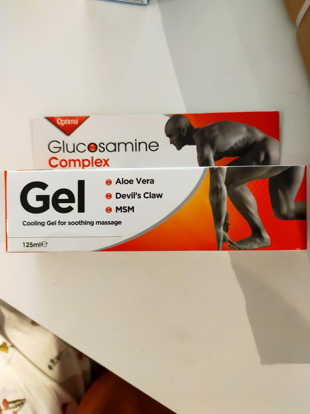 Optima Glucosamine Joint Complex Gel 125 ml Devils Claw MSM Aloe Vera 44820