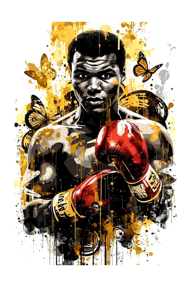 Muhamad Ali Boxing Sports Art Print