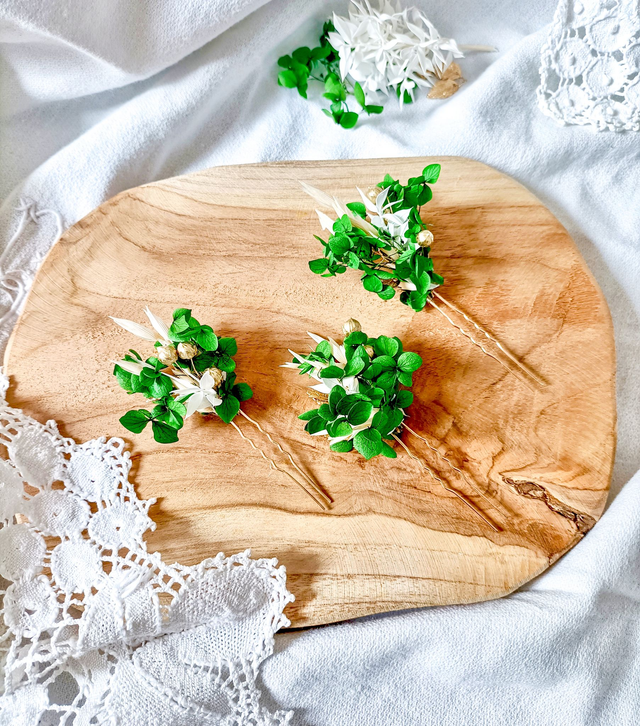 Trio d'épingles à chignon Jardin Botanique