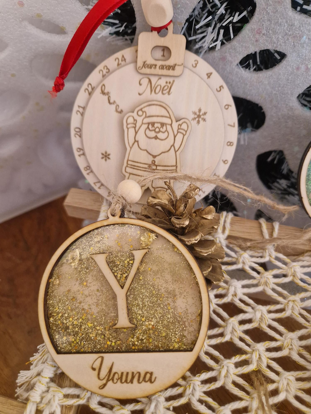 Guirlande de Noël de l’avent