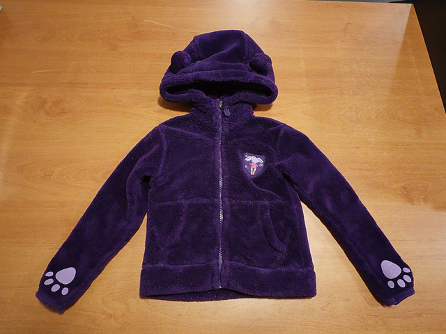 Veste polaire en 2 ans