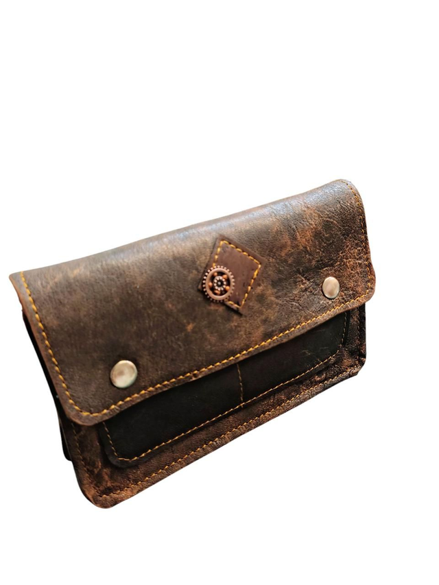 Pochette ceinture - Marron vintage 