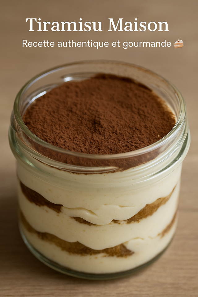 Tiramisu maison !