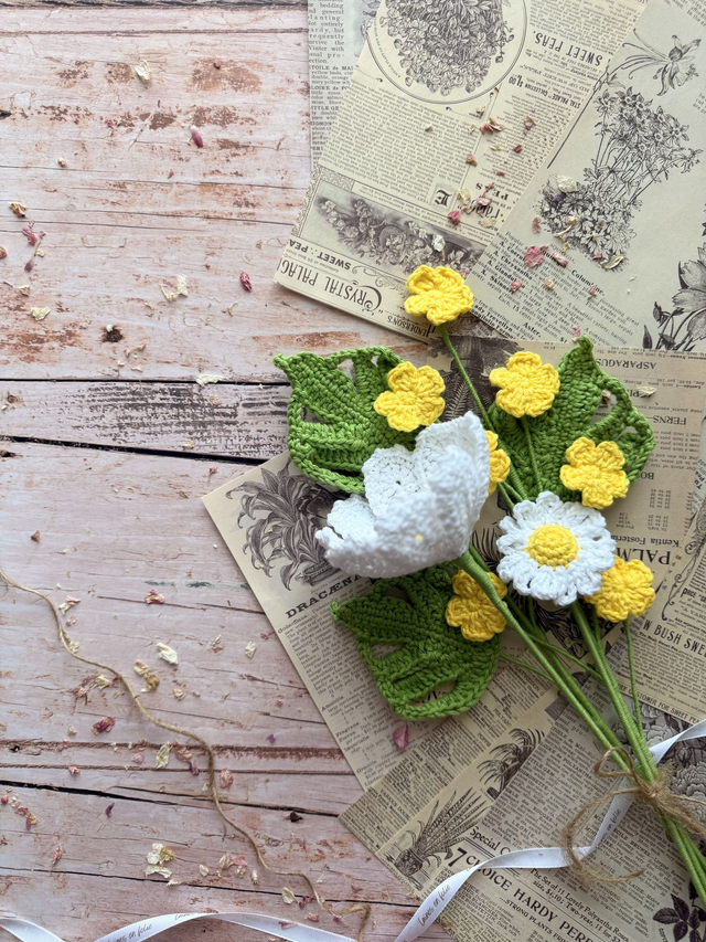 Bouquet cosmos et marguerite 