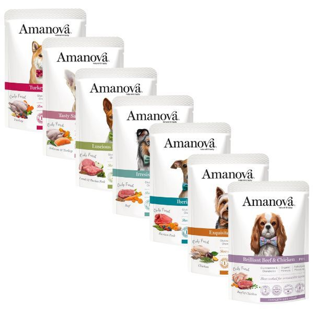 Amanova Dog Adult Umido Grain Free 100gr