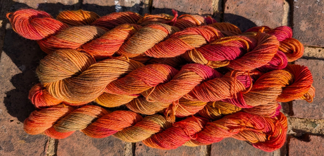 Limited Edition Merino/Nylon Mini Skein Autumn Oak